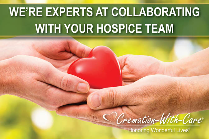Heart ornament in couples cupped hands